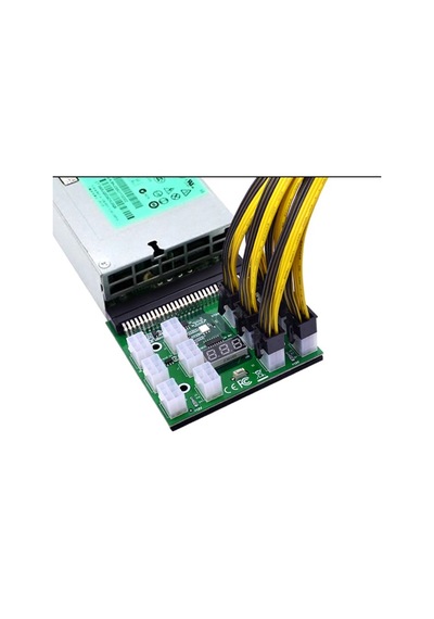 Atx 6 Pın Breakout Board Adaptörü Güç Kaynağı Led Kesme Panosu 17 Port