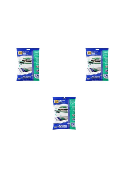 Tr Magic Saver Bag Vakumlu Giyisi Yastık Yorgan Saklama Torbası Poşeti Hurç -mega -100x130 Cm. -3 Adet