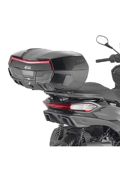 Gıvı V58nnb Motosiklet Arka Çanta 58lt Kırmızı Reflektörlü Kırmızı - Siyah