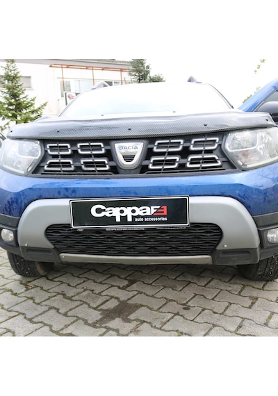 Cappafe Dacia Duster Ön Tampon Difüzör Mat Gri 2018 Ve  Üzeri