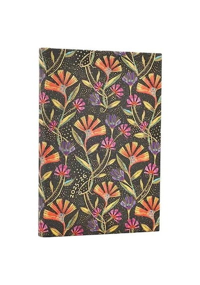 Paperblanks 2026 English Diary Wild Flowers Midi Day Ajanda Çok Renkli