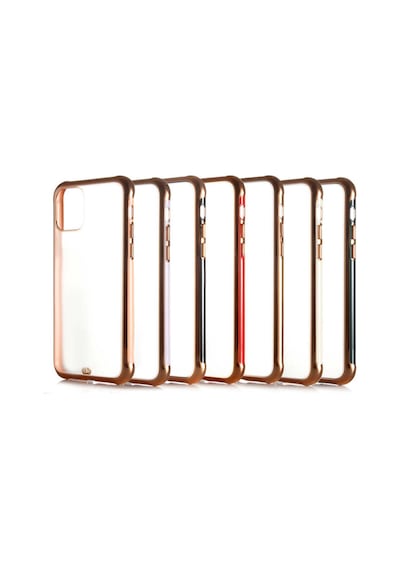 Apple Uyumlu iPhone 11 Pro Kılıf Zore Voit Altın Renk Tasarımlı Kılıf