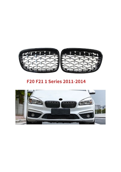 Bmw 1 Serisi F20 Ön Panjur Böbrek Diamond Model Oem 2011-2014