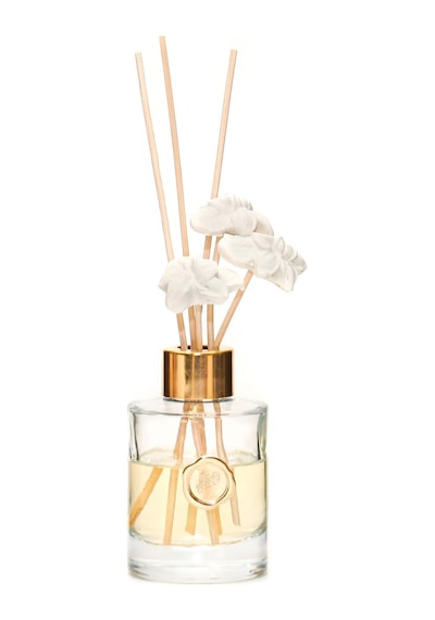 100 Ml Gold Boyunlu Cam Şişe Vanilya Sandal Oda Kokusu Vanilya