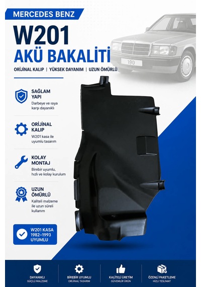 Mercedes W201 Akü Bakaliti