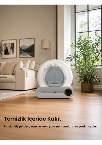 Smartpaw Otomatik Kedi Tuvaleti Perdesi