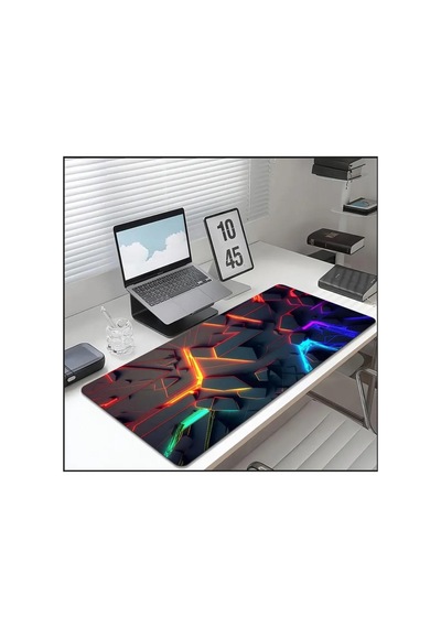 Sge Teknoloji 85x34 Cm 3d Boyut Tasarımı Kaydırmaz Taban Speed Yüzey Oyuncu Mouse Pad Gaming