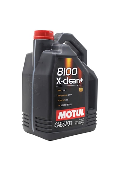 Motul 8100 X-Clean+ SAE 5W-30 Motor Yağı 4 x 5 L