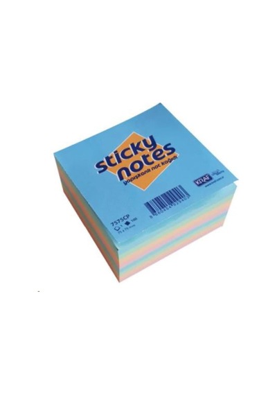 Yapışkanlı Not Kağıdı Küp 75 75 400yp Pastel 7575cp 8680454929403