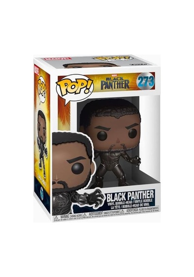 Funko Pop Marvel: Black Panther - Maskeli Olmayan Black Panther