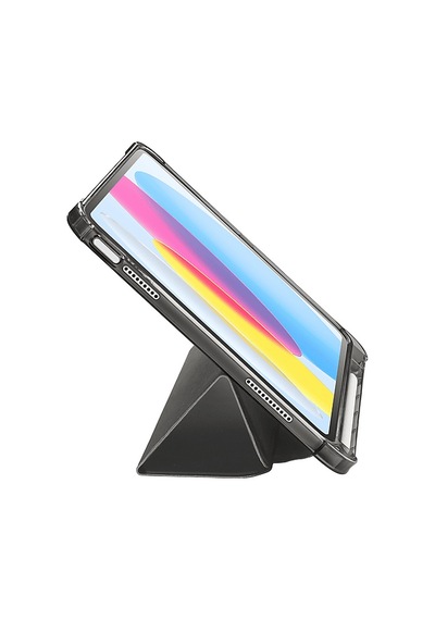 Cellularlıne Folio Pro Stand Özellikli Apple Uyumlu iPad 11 İnç A16 / 10.9 İnç 10. Nesil Tablet Kılıfı Siyah