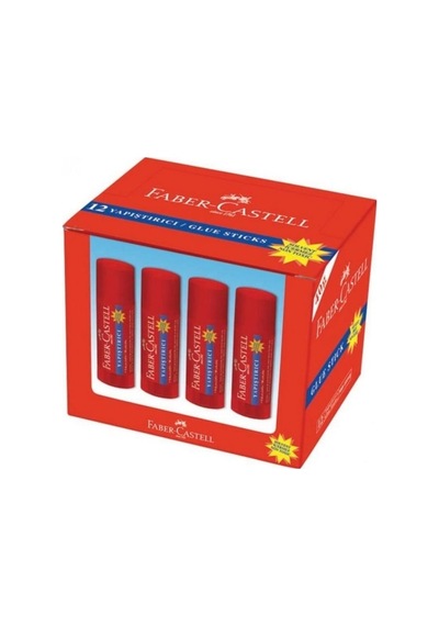 Faber Castell Stick Yapıştırıcı 12'li Kutu 40 G