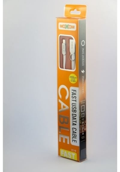 Moxom Cc-19 Apple Uyumlu iOS iPhone Kablo 2400Mah 1.0M