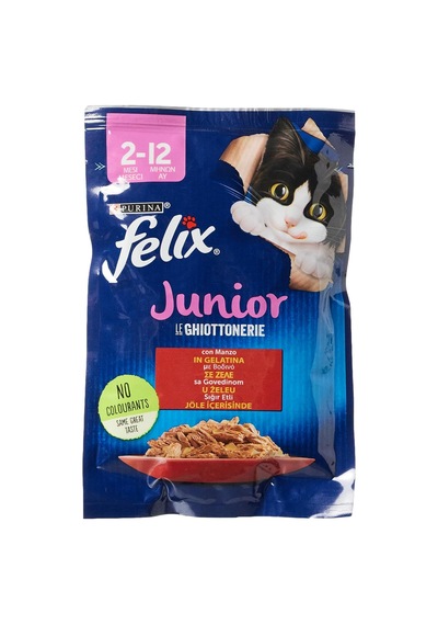 Yavru Sığır Etli Kedi Yaş Mama 26 X 85 Gr