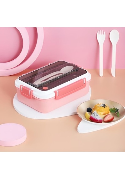 Vagonlife Lunch Box Sefer Tası Yemek Kabı Vagonlife Pembe Vgn528
