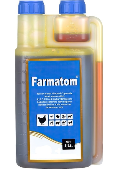 Munich Vet 2'li Set Kuşlar İçin Farmatom Vitamin + Alfamin Kuruma