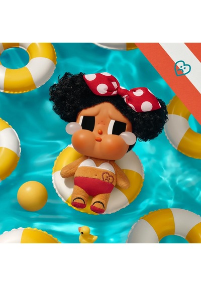 Pop Mart - Orijinal Crybaby Vacation Mode On Serisi Vinil Peluş Bebek Süpriz Kör Paket