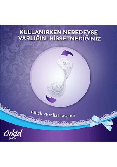 Orkid Günlük Koruma Normal 20'li