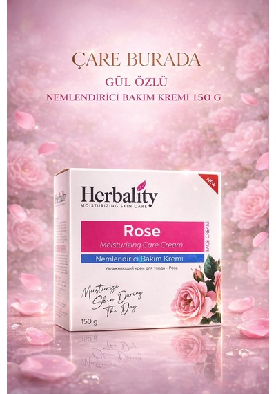 Gül Yağlı Serum 100 Ml Saç & Vücut & Yüz + Gül Özlü Nemlendirici Krem 150 G + Gül Özlü Güzellik Sa