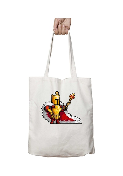 Art Hediye Lil'king İki Tarafı Kalıcı Baskılı Yıkanabilir Çanta Çok Renkli