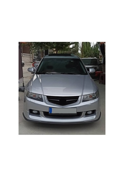Honda Accord Uyumlu Ön Lip Tampon Eki Body Kit Yumuşak Mat Siyah Kırılmaz