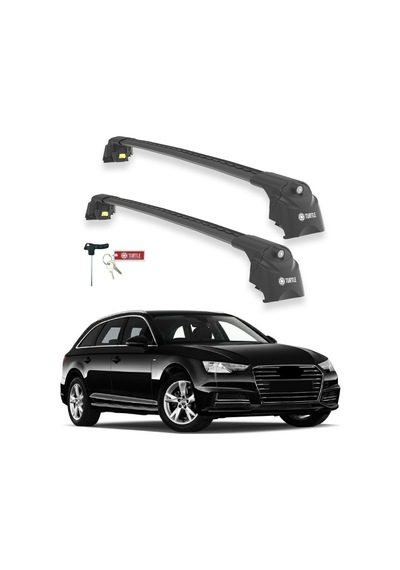 Turtle Audi A4 Avant B9 2016-2025 Ara Atkı Air2 Siyah