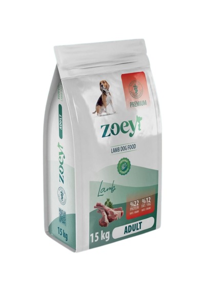 Zoey Kuzulu Yetişkin Köpek Maması 15 Kg