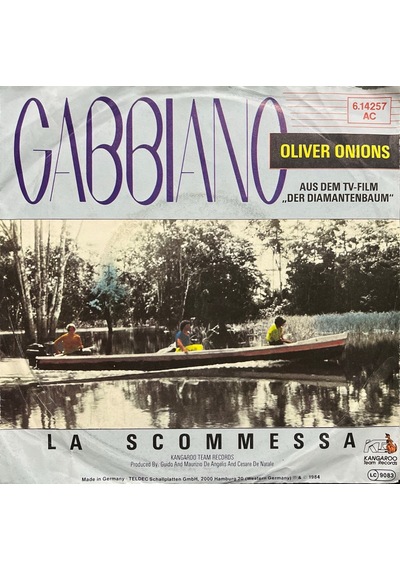 Gabbiano La Scommessa 45lik Plak