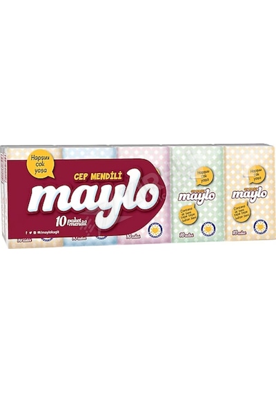 Maylo Cep Mendili 10'lu