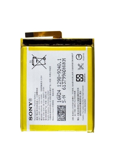 Sony Xperia Xa F3111 Lıs1618erpc Batarya Pil 2300 Mah