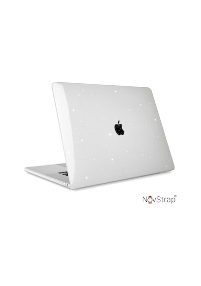Apple Uyumlu MacBook Pro 13" M1 Çip A2338 A1706 A1708 A1989 Parlak Simli Kılıf