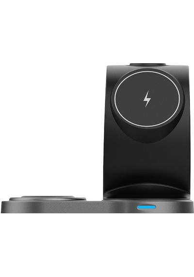 S-link Sw-cwf59 Telefon Kulaklık Akıllı Saat 3 'in 1 Magsafe Siyah Kablosuz Şarj Cihazı