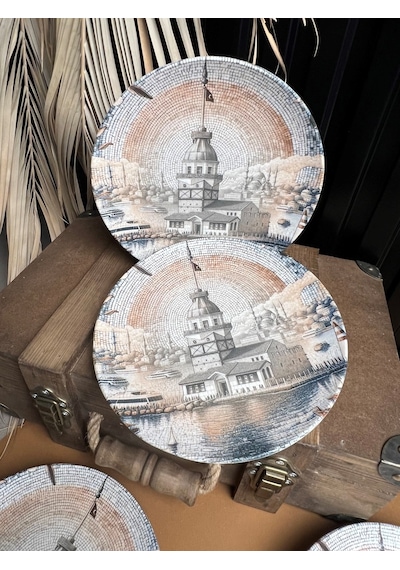 Tabak Evi Maiden Chic Porselen Pasta Tabağı 21cm 6 Kişilik 6 Parç