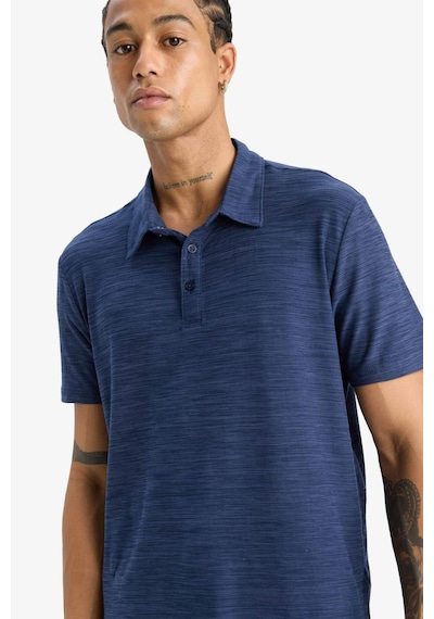 DeFactoFit Esnek Kumaş Standart Fit Polo Yaka Sporcu Kısa Kollu Tişört D9241AX25SPIN199