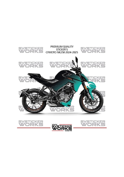 Cfmoto Nk250 Gen 2 Kaplama Sticker Çift Renk Motor Kaplama Modeli Hazır Kit Yüksek Kalite 75809475