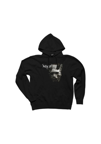 Beherit Bardo Exist Siyah Kapşonlu Sweatshirt Hoodie Siyah
