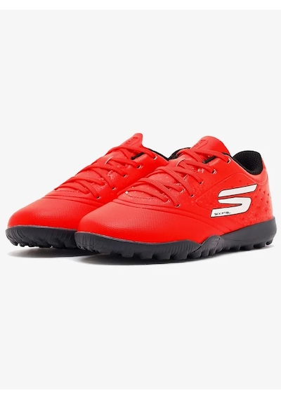 Skechers Razor Jr Tf Çocuk Halı Saha Ayakkabısı Kırmızı