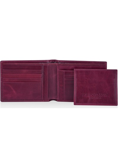 U.s. Polo Assn. Plcuz23754 Cüzdan Bordo