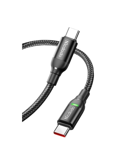 Mcdodo CA-2730 100W Pd Type-C To Type-C Hızlı Şarj ve Data Kablosu 1.2m-Siyah