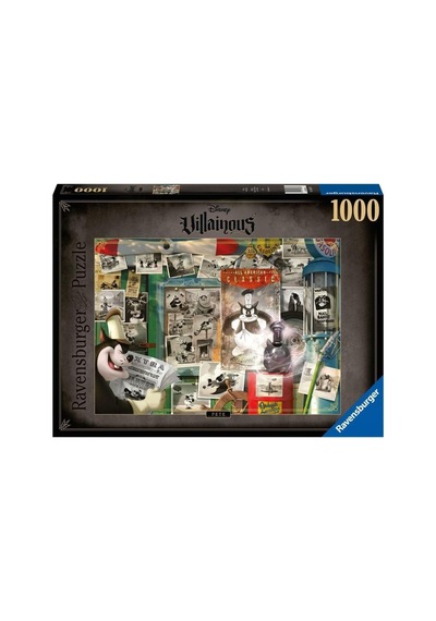 168873 1000 Parçalı Puzzle Villains: Pete, Renkli