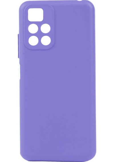 Xiaomi Redmi 10 2022 Kılıf Zore Biye Silikon Lila