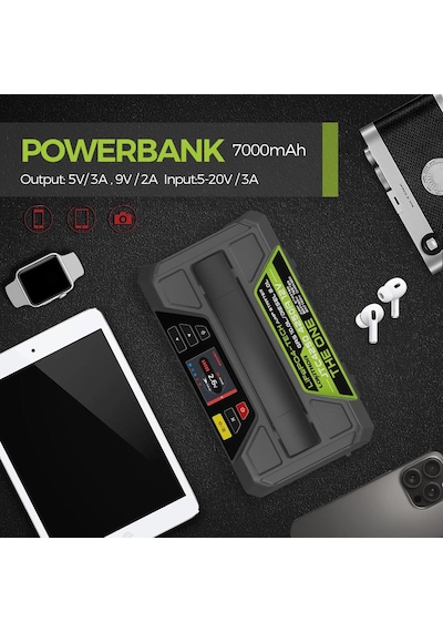 Lokithor Jtc4250 12v/220v 4250amp Lifepo4 Akıllı Akü Test + Akü