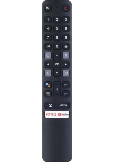Tcl Netflix Youtube Led Tv Kumanda Ses Komutlu Led Tv Televizyon Uzaktan Kumanda Tr-741