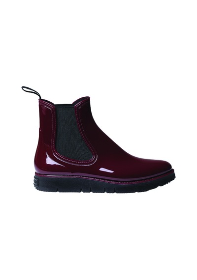 Vı Burgundy Bot Yağmur Kadın Colorado-x Toni Pons Raın Boots In Glossy Rubber Kırmızı