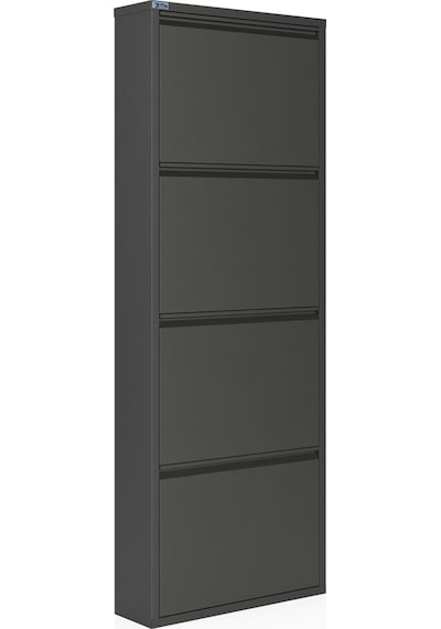 Ceha 4'lü Metal Ayakkabılık - Füme K.AYK-4 /AB7979