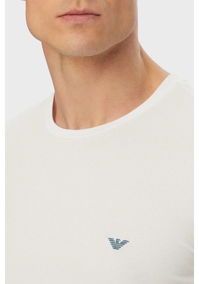 Emporio Armani Erkek T Shirt Em000379 Af18895 U0002 Beyaz