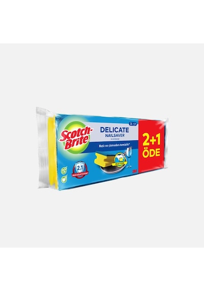 Scotch Brite Çizmez Klasik Sünger 3'lü