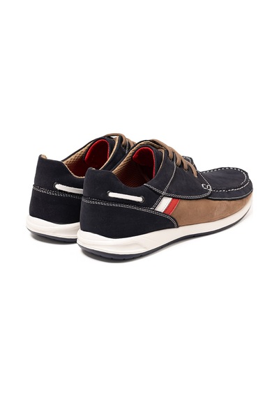 Sneaker Erkek Og-419 John May Laci Nubuk Lacivert