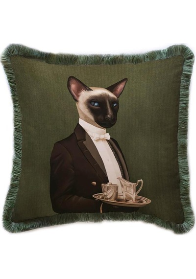 Mr. Cat Yastık/kırlent Dolgu Boncuk Elyaf, Ulusl. Yıkama Ve Solmama Sertifikası Çok Renkli