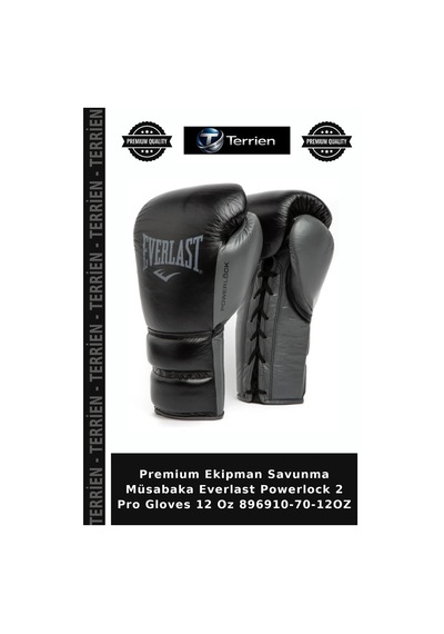 Premium Ekipman Savunma Müsabaka Everlast Powerlock 2 Pro Gloves 12 Oz 896910-70-12oz Çok Renkli